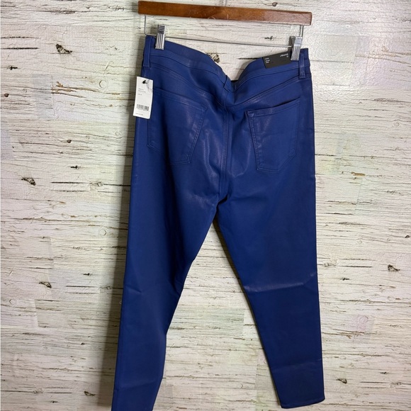 J Brand Maria High Rise Blueberry Coated Skinny indigo gloss NWT size 32 - Picture 9 of 10